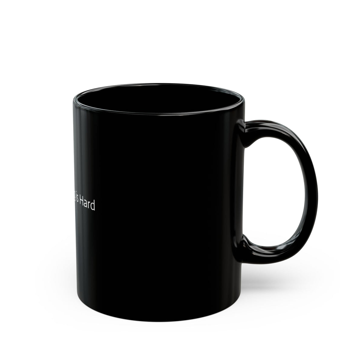 “Conquer the Day with a Cup of Can-Do: The ‘Adulting’ Mug” Black Mug (11oz, 15oz) - OLM Store