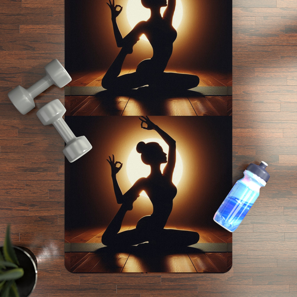 "Yoga Spotlight" Rubber Yoga Mat - OLM Store
