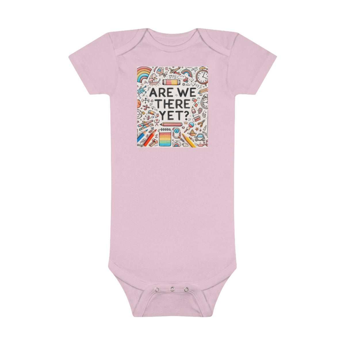 “Are We There Yet?” Baby Short Sleeve Onesie® - OLM Store