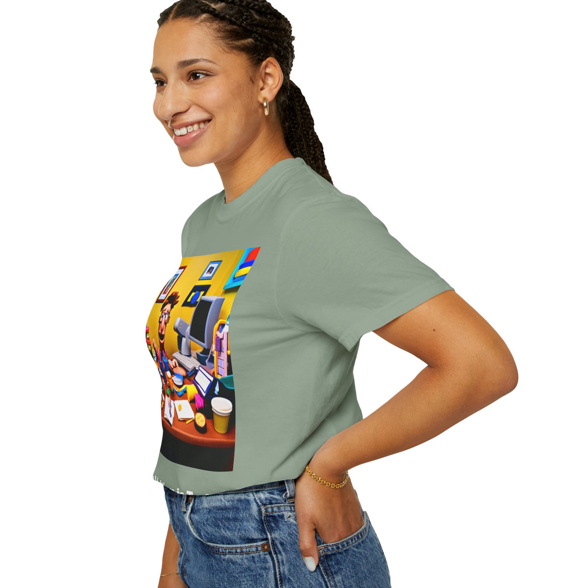 Unisex "Coffee: Because Adulting is Too Hard" Garment-Dyed T-shirt - OLM Store
