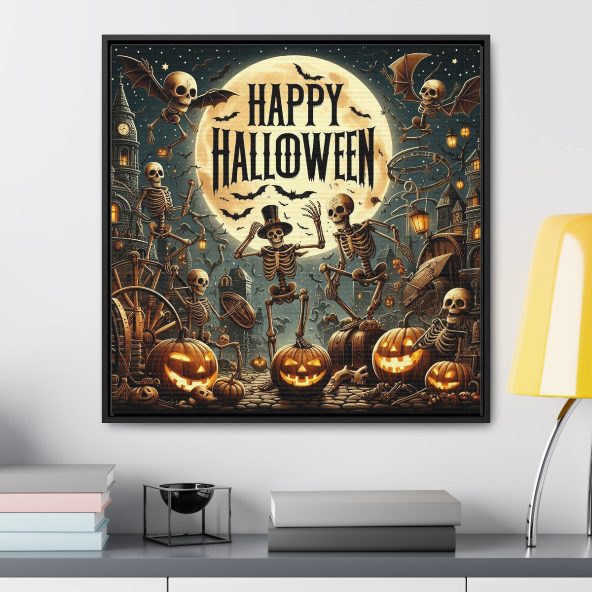 Elevate Your Décor with Square Framed Gallery Canvas Wraps