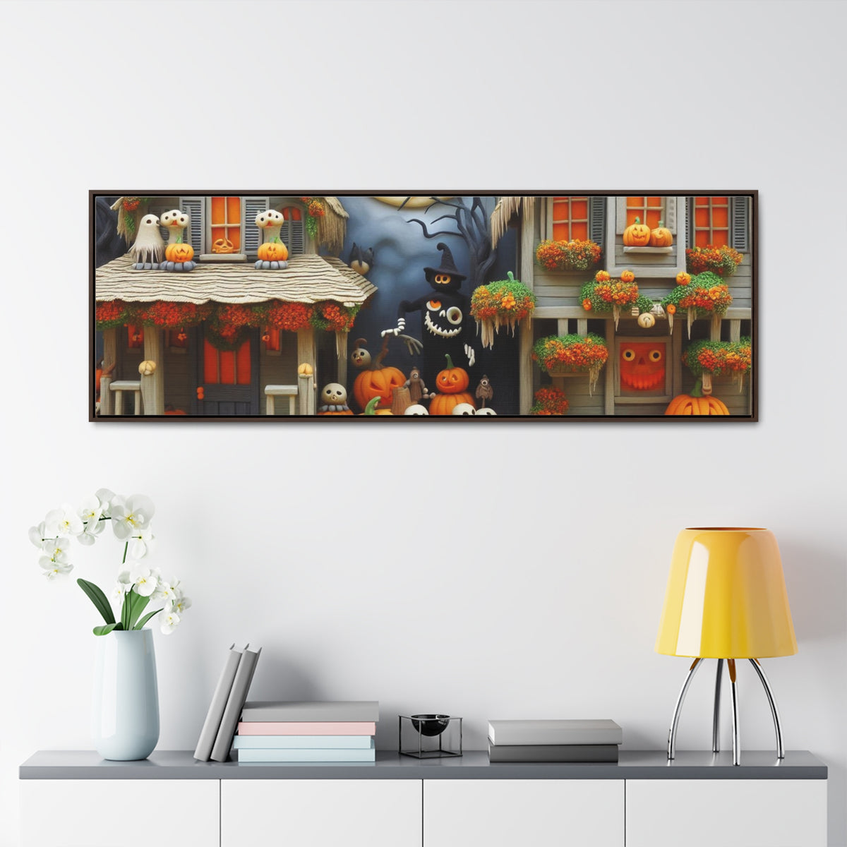 Enchanting Canvas Art for Halloween - Horizontal Gallery Wraps