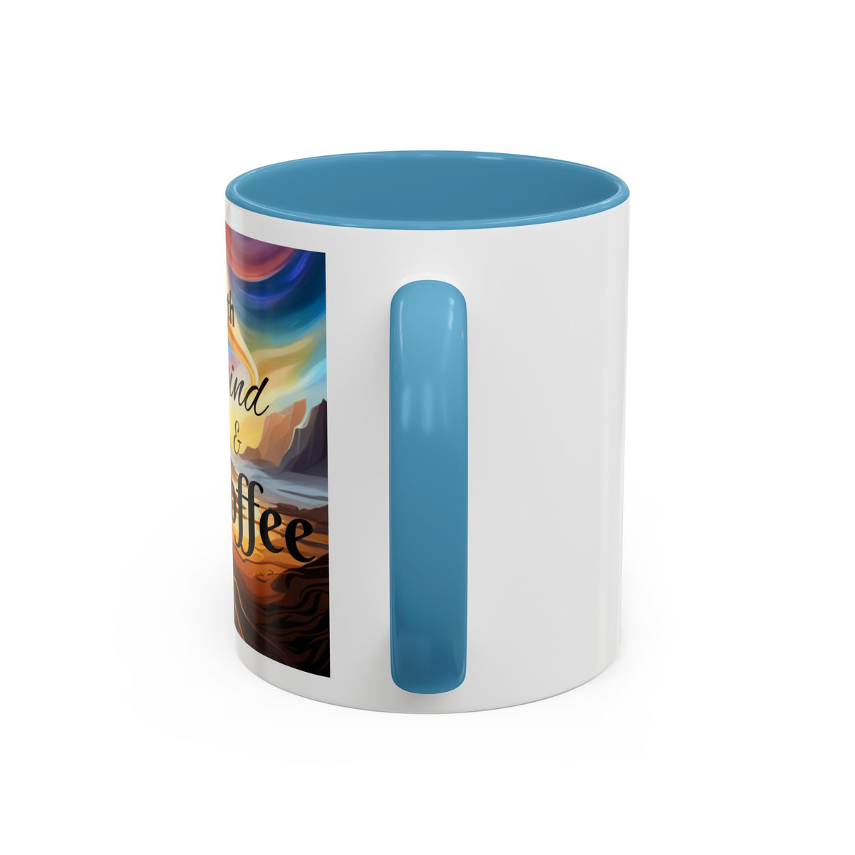 "Earth, Wind, and Fire" Accent Coffee Mug (11, 15oz) - OLM Store