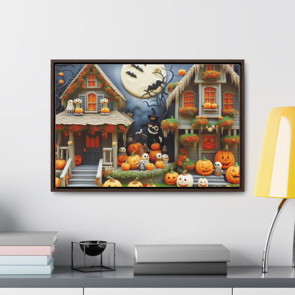 Enchanting Canvas Art for Halloween - Horizontal Gallery Wraps