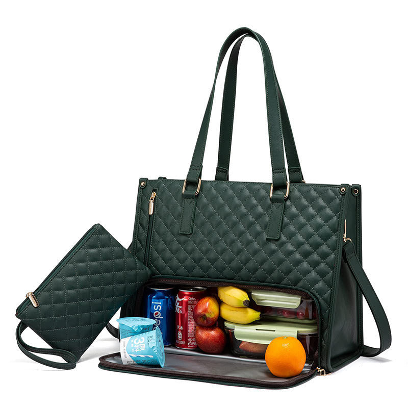 Stylish Women's Insulated Lunch Bag - Perfect for Work, School, and Daily Commutes