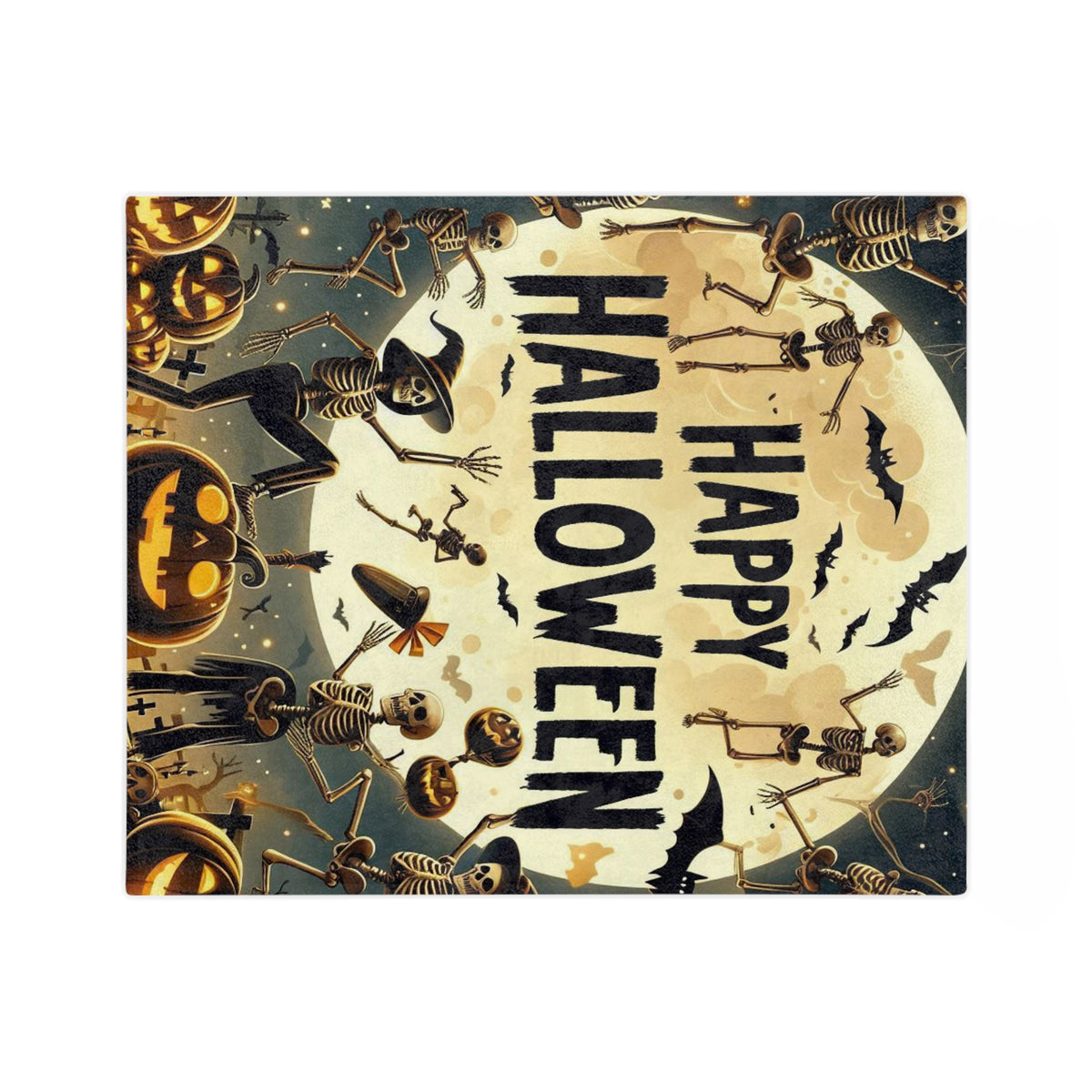 Spooky Comfort Halloween Blanket - Your Cozy Companion for Festive Nights