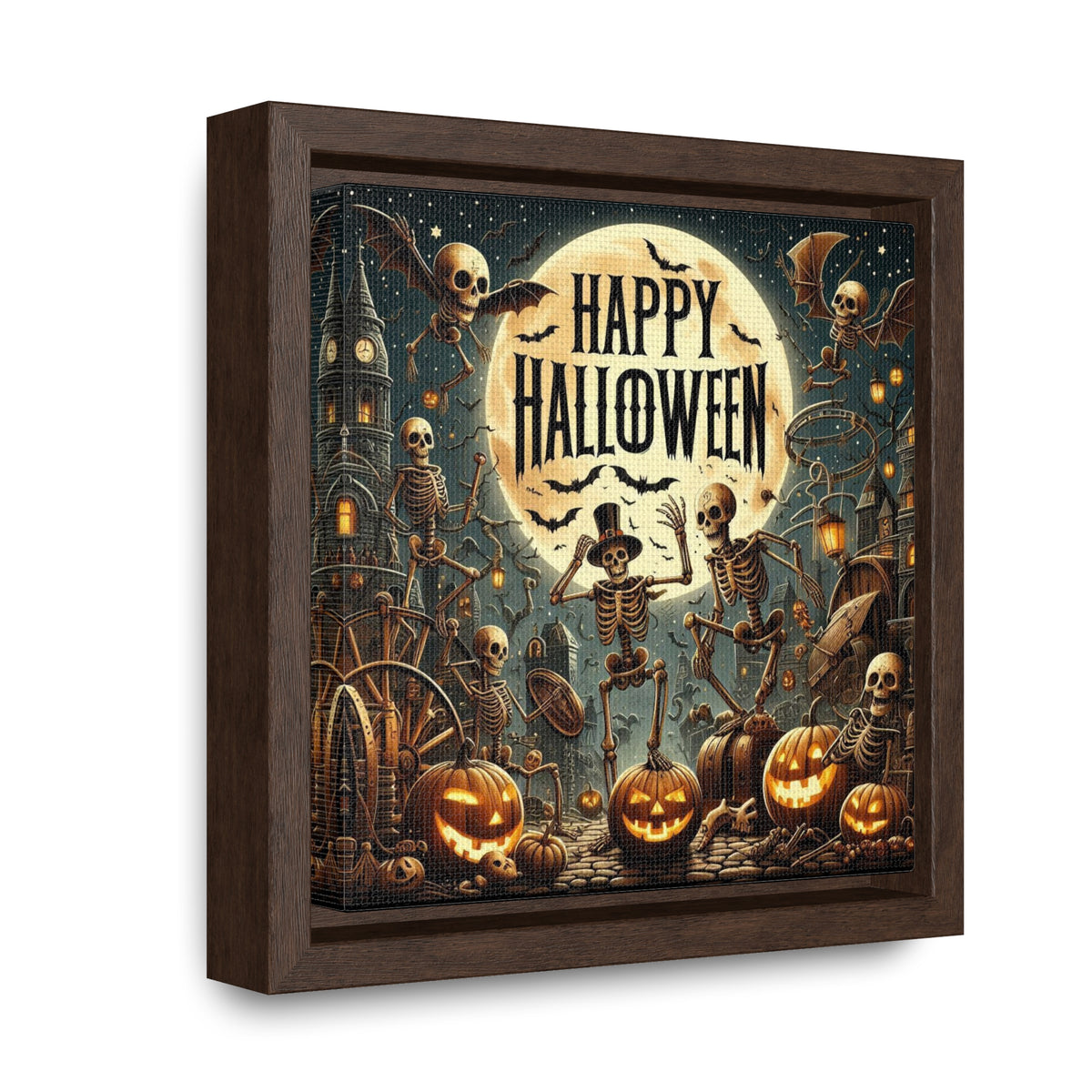 Elevate Your Décor with Square Framed Gallery Canvas Wraps