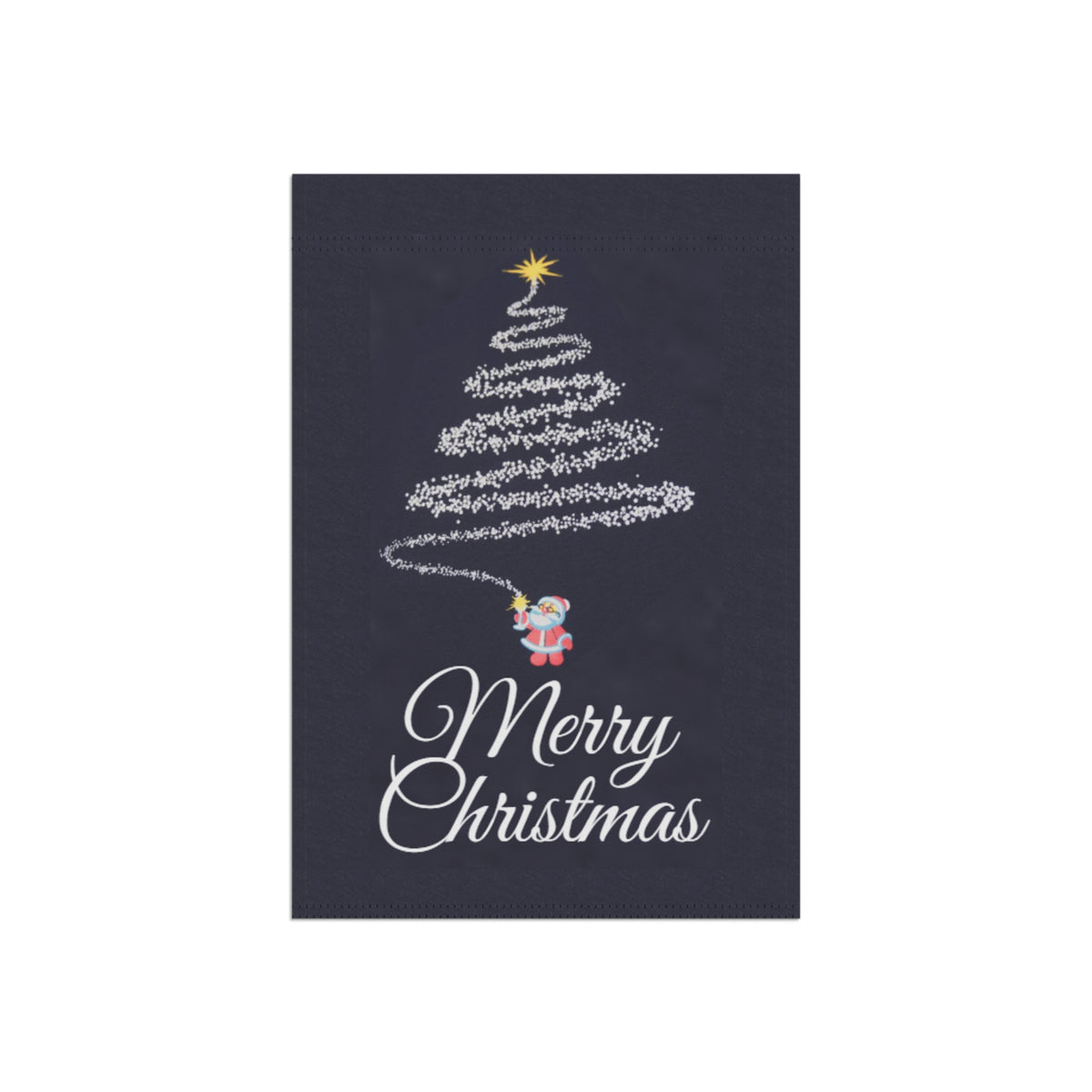 Fireworks Christmas Tree Banner - Transform Your Space with a Festive Touch!