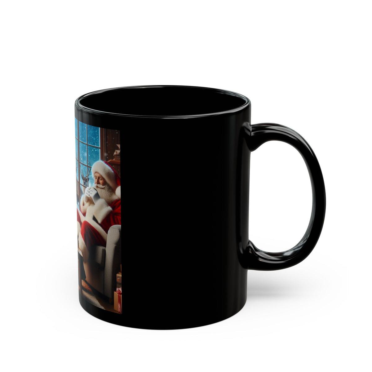 Cozy Up with the Relaxed Santa Coffee Mug – Your Holiday Essential