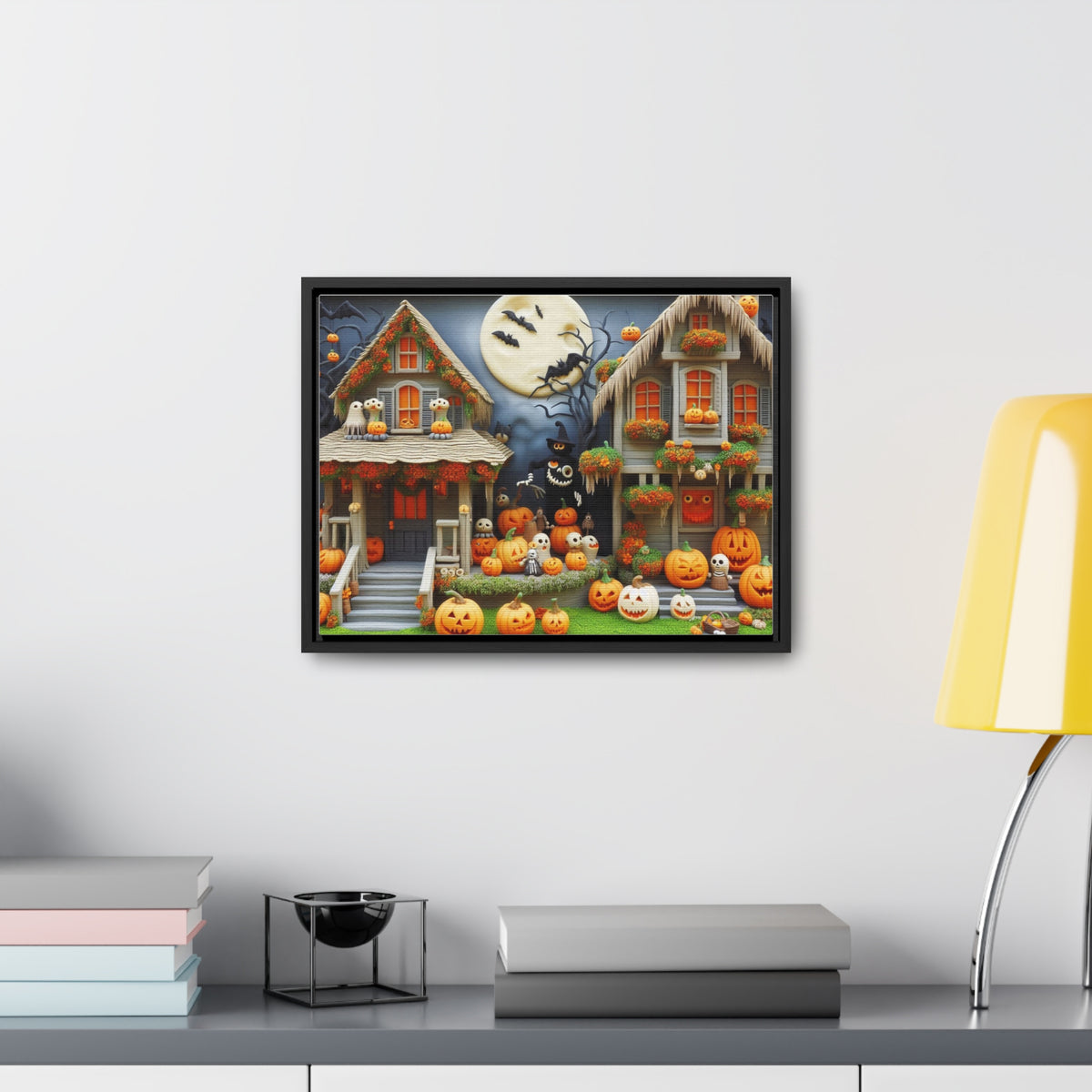 Enchanting Canvas Art for Halloween - Horizontal Gallery Wraps