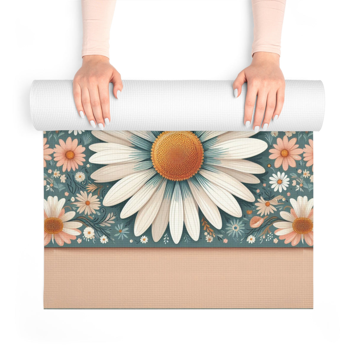Sun Daisy Foam Yoga Mat - OLM Store