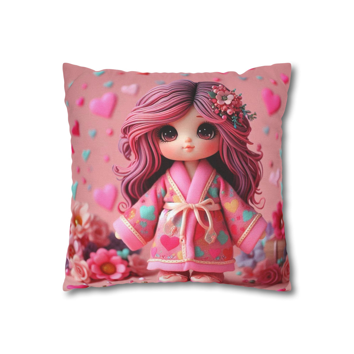 Spun Polyester Square Pillowcase - OLM Store