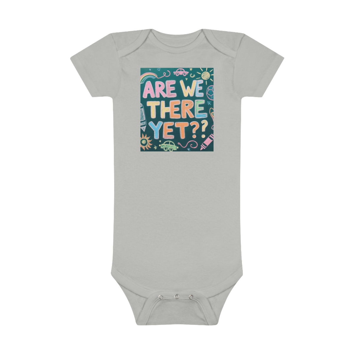 “Are We There Yet?” Baby Short Sleeve Onesie® - OLM Store