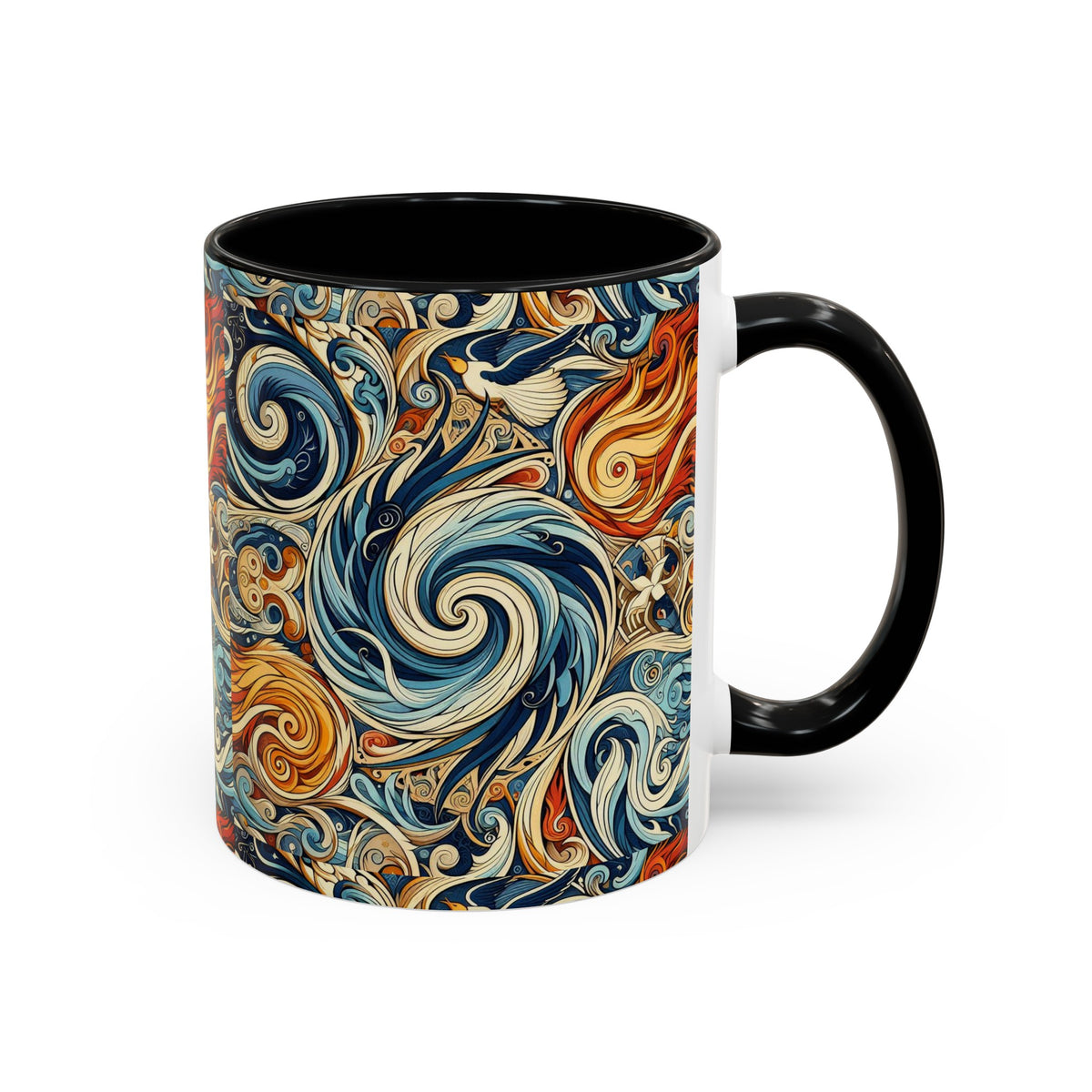 "Earth, Wind & Fire" Accent Coffee Mug (11, 15oz) - OLM Store
