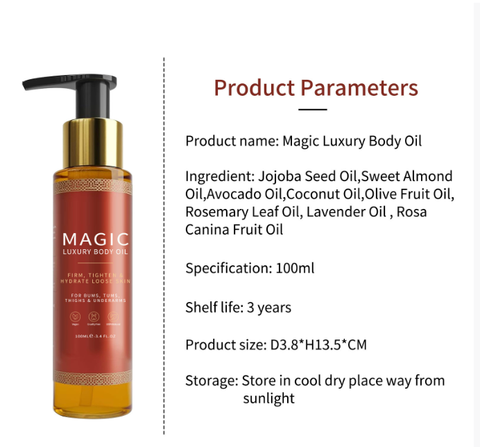 Luxurious Body Oil for Radiant Skin: Experience the Magic of Aceite Corporal