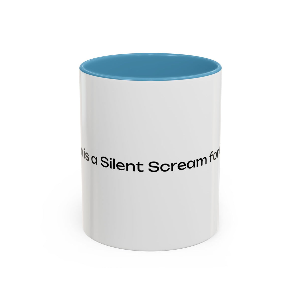 “Silent Screams Answered: The Ultimate Coffee Mug for Morning Rescues!” Accent Coffee Mug (11, 15oz) - OLM Store