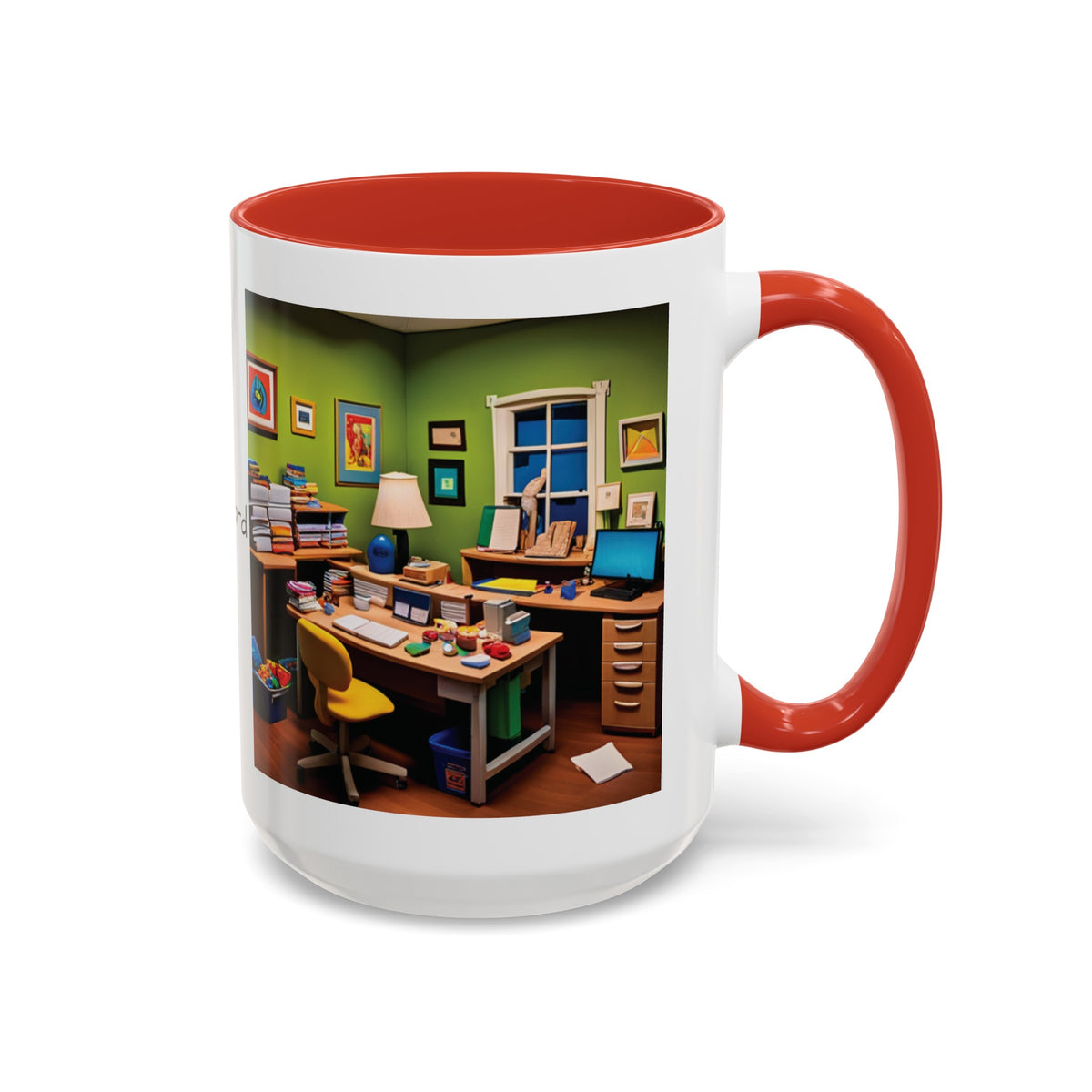 “Coffee: Because Adulting is Hard" Accent Coffee Mug (11, 15oz) - OLM Store