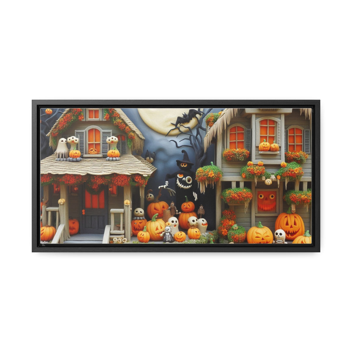 Enchanting Canvas Art for Halloween - Horizontal Gallery Wraps
