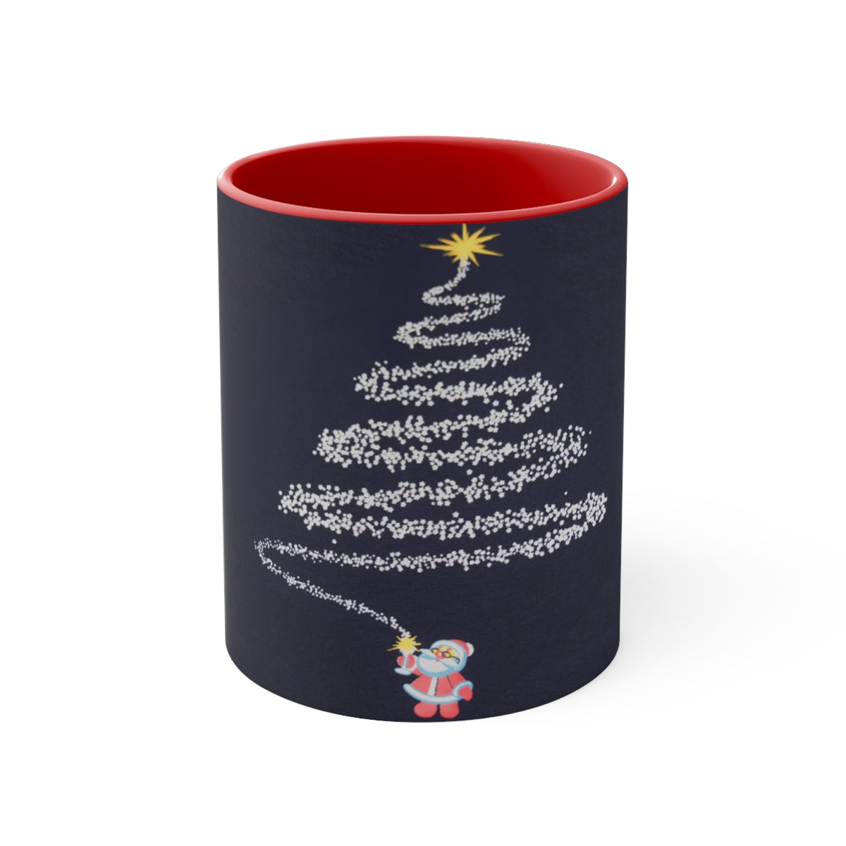 Fireworks Christmas Tree Mugs: Brighten Up Your Mornings with Holiday Cheer!