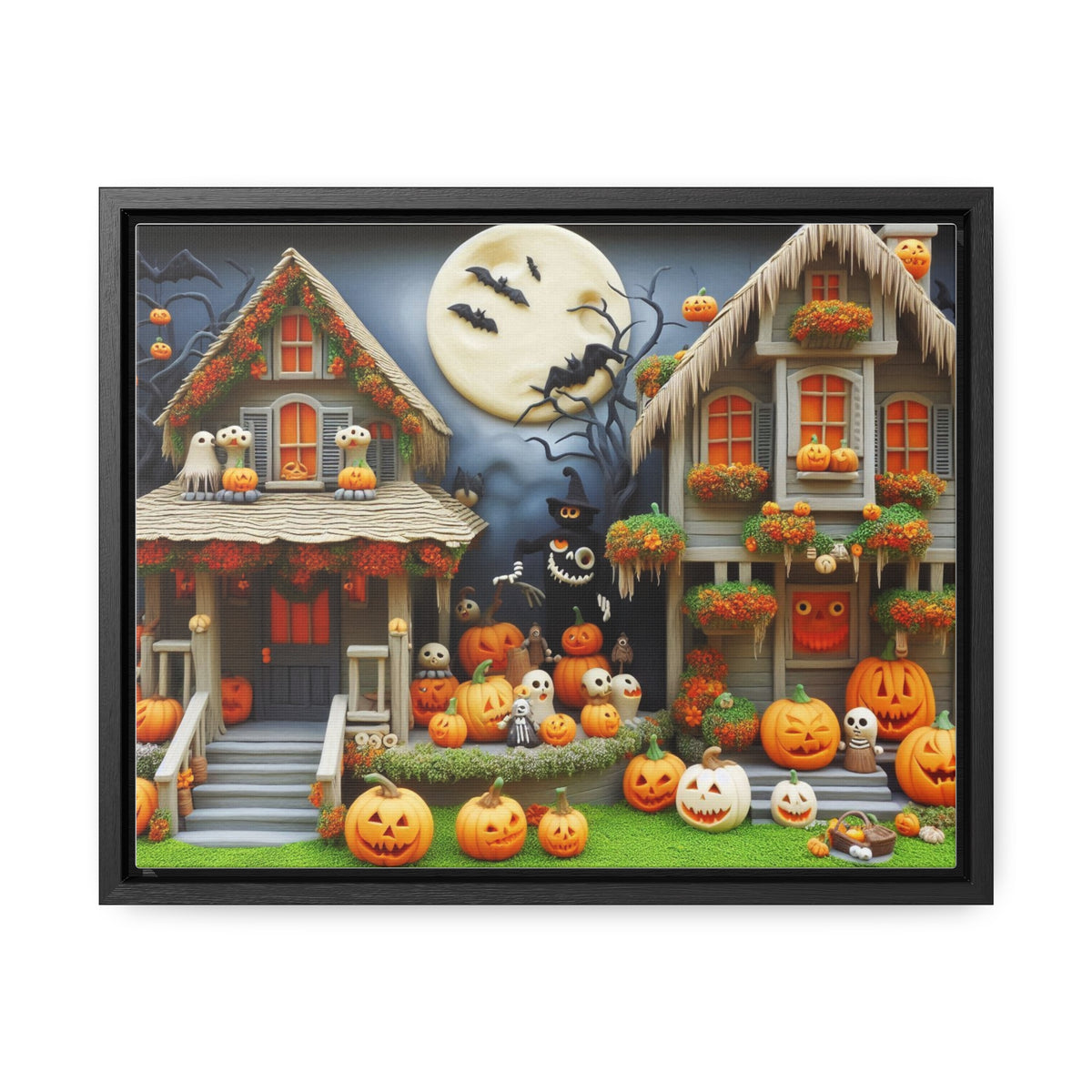Enchanting Canvas Art for Halloween - Horizontal Gallery Wraps