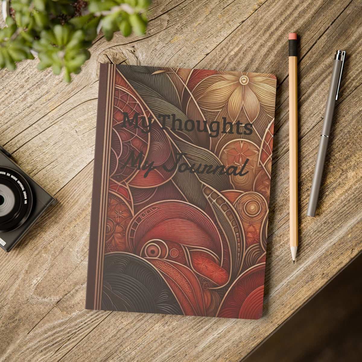 Illuminate Your Mind: Softcover Journal for Thoughts