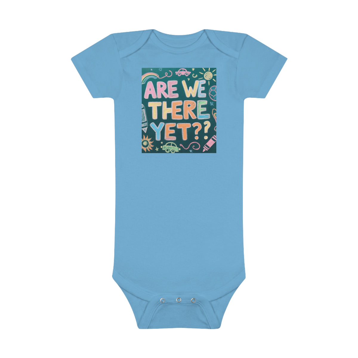 “Are We There Yet?” Baby Short Sleeve Onesie® - OLM Store
