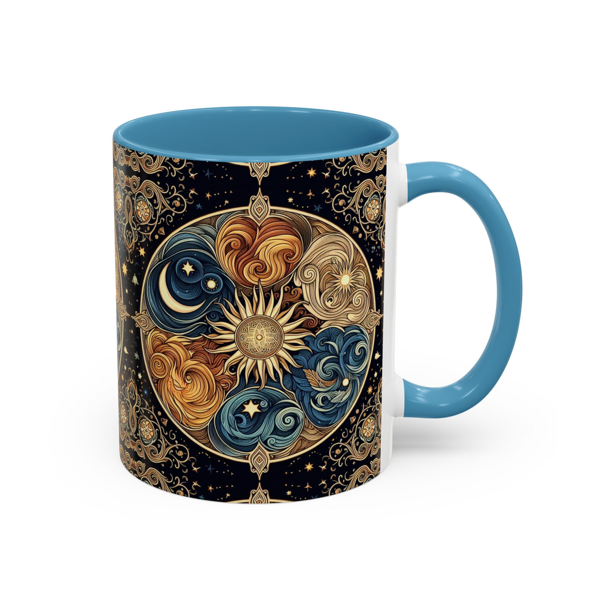 "Accent Earth, Wind & Fire" Coffee Mug (11, 15oz) - OLM Store