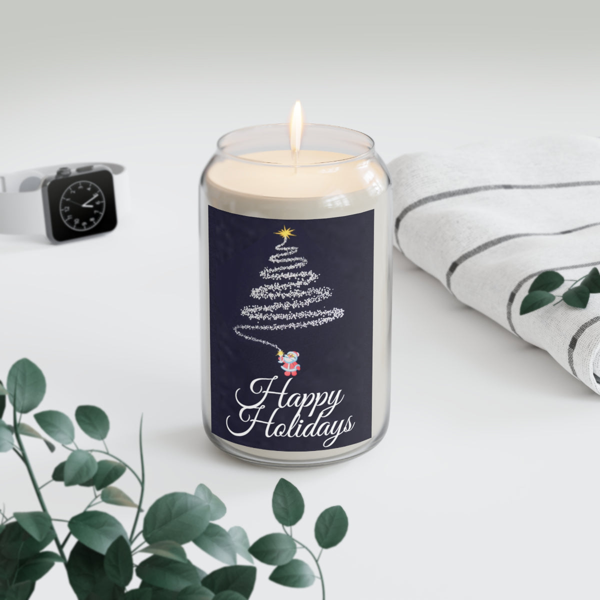 Fireworks Christmas Tree Candle: Light Up Your Holiday Spirit with Festive Aromas
