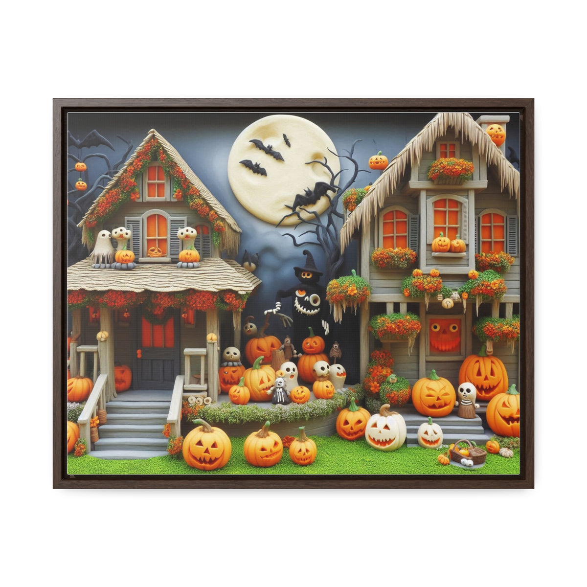 Enchanting Canvas Art for Halloween - Horizontal Gallery Wraps