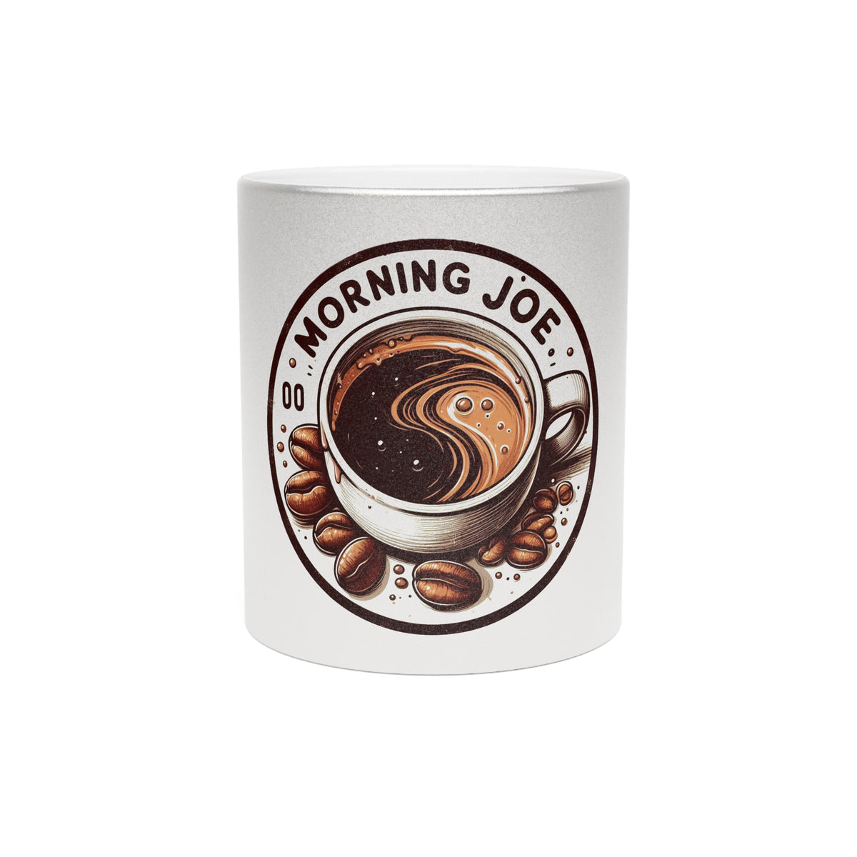 Morning Joe Metallic Mug: Start Your Day with Elegance and Style