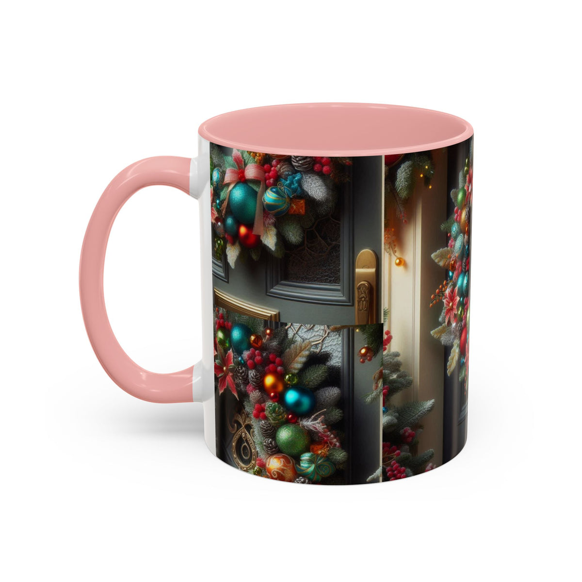 Christmas Wreath Coffee Mug – Sip the Holiday Spirit in Style!