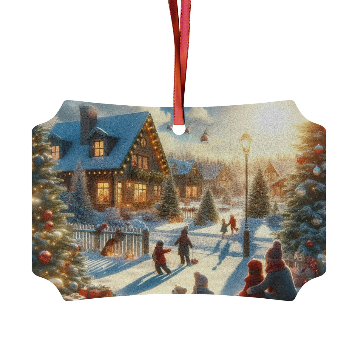 Elegant Aluminum Ornaments for a Festive Touch