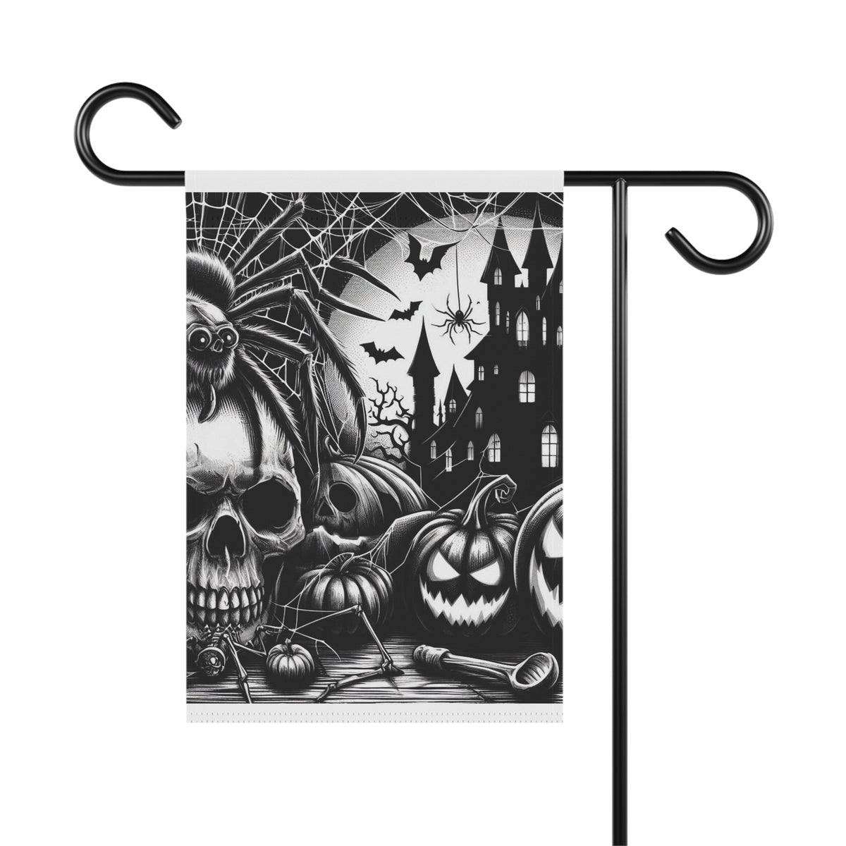Halloween Garden Banner: Elevate Your Outdoor Space with Spooky Charm