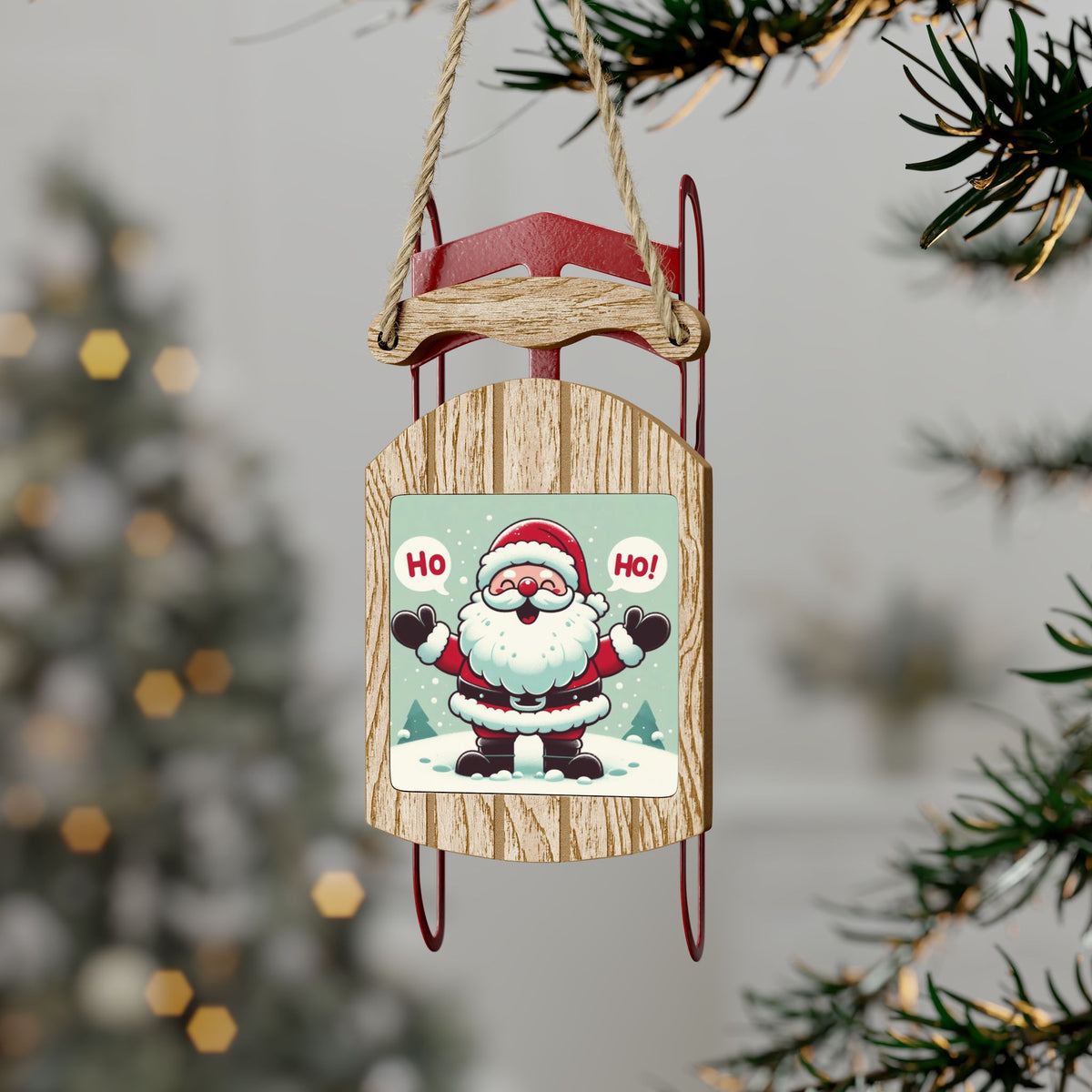 Sled Shape Ornaments - Add a Unique Touch of Holiday Cheer