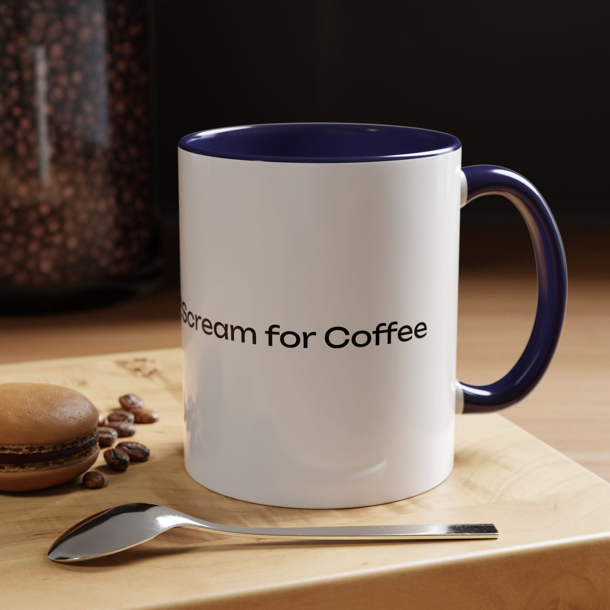 “Silent Screams Answered: The Ultimate Coffee Mug for Morning Rescues!” Accent Coffee Mug (11, 15oz) - OLM Store
