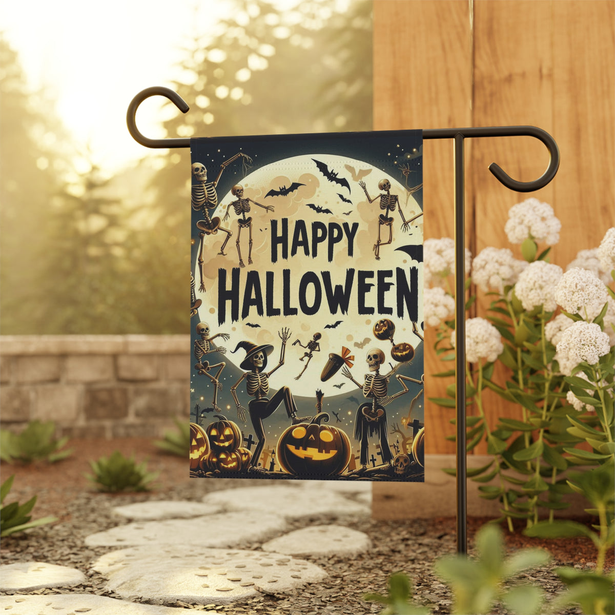 Enchanting Spooky Halloween Garden Banners to Transform Your Home