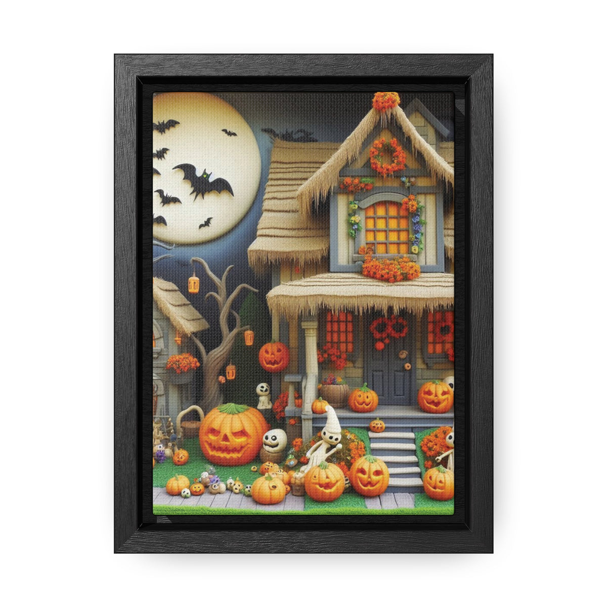 Halloween Vertical Canvas Prints – Transform Your Space with Spooky Art!