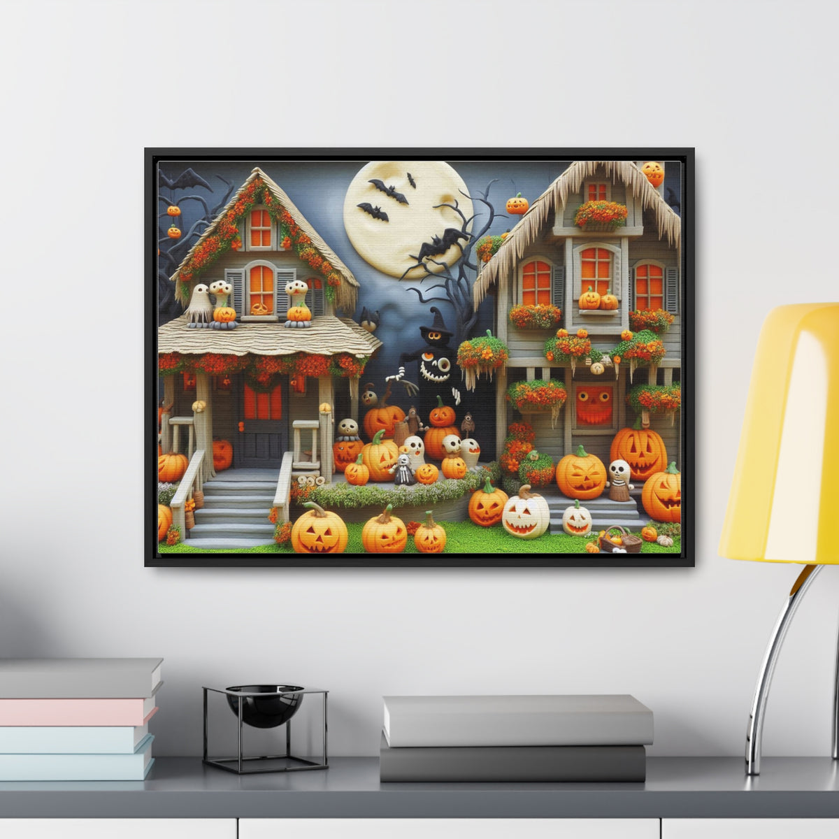 Enchanting Canvas Art for Halloween - Horizontal Gallery Wraps
