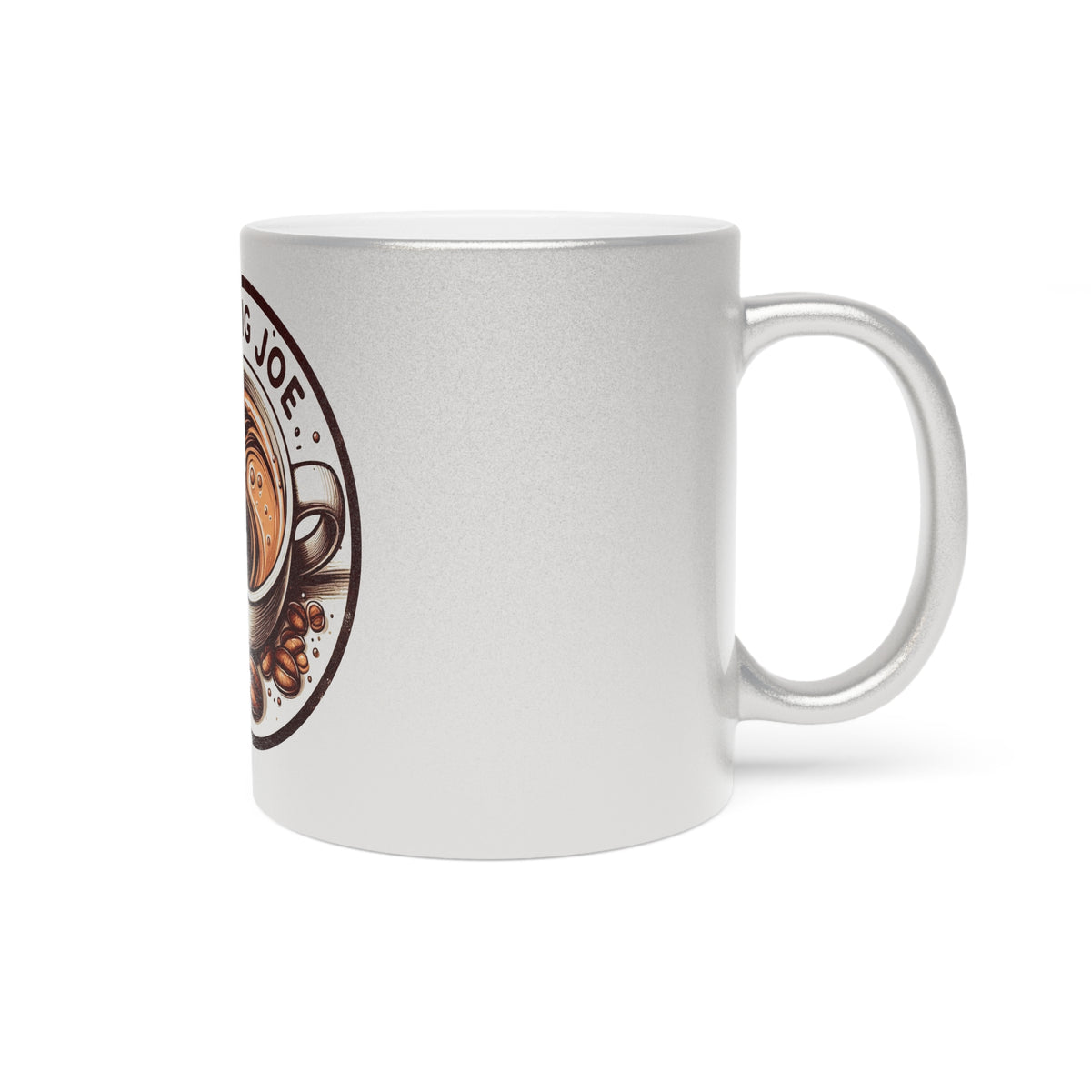 Morning Joe Metallic Mug: Start Your Day with Elegance and Style