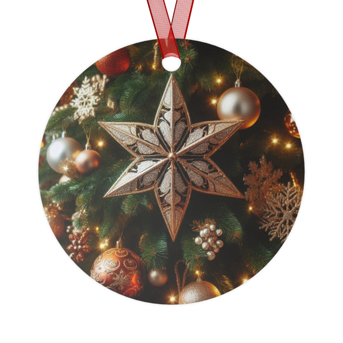 Durable Metal Christmas Ornaments - Add a Personal Touch to Your Holiday Decor