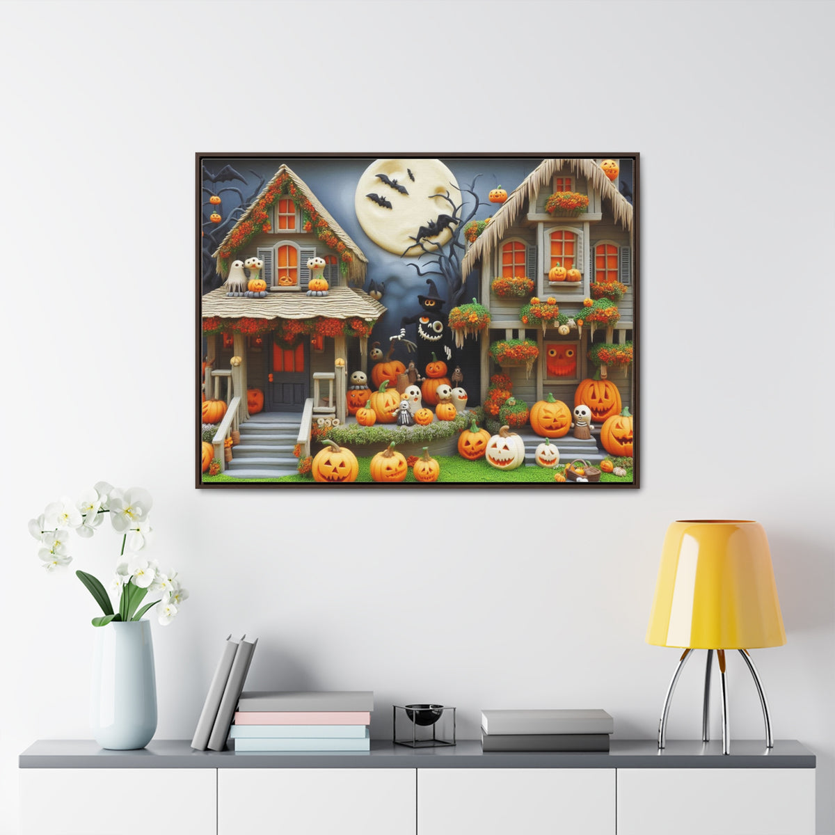 Enchanting Canvas Art for Halloween - Horizontal Gallery Wraps