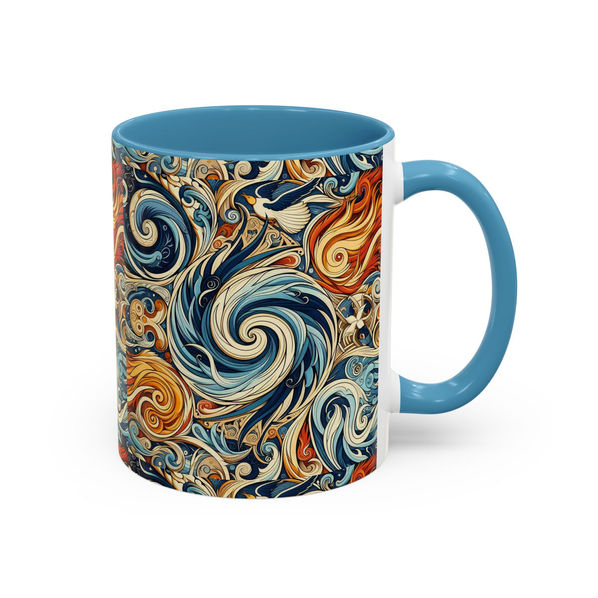"Earth, Wind & Fire" Accent Coffee Mug (11, 15oz) - OLM Store