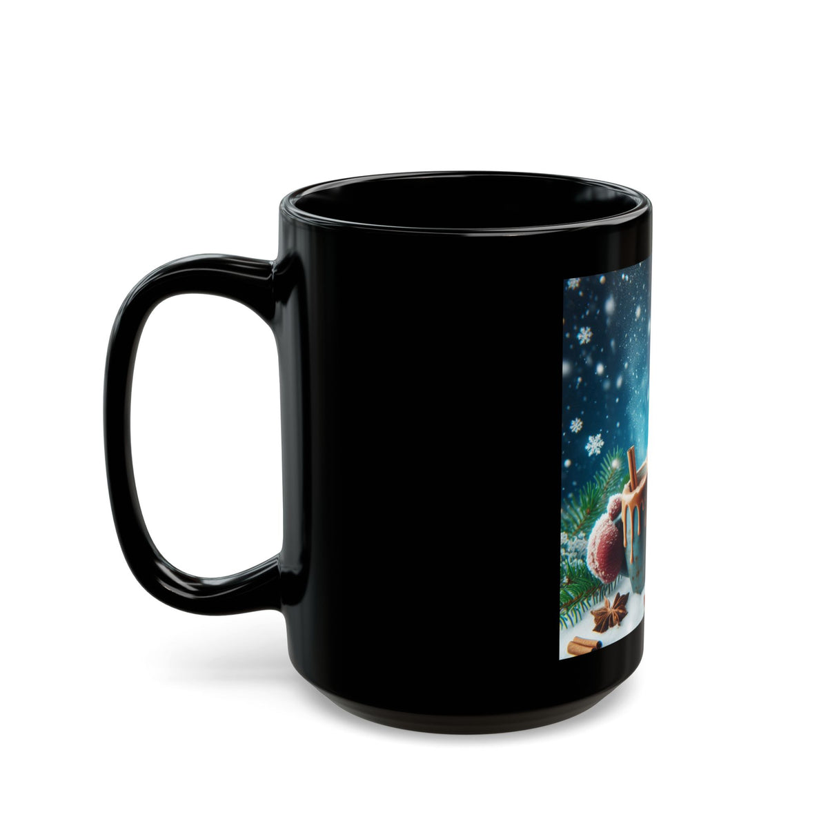Snowman Black Mug: Your New Favorite Holiday Companion