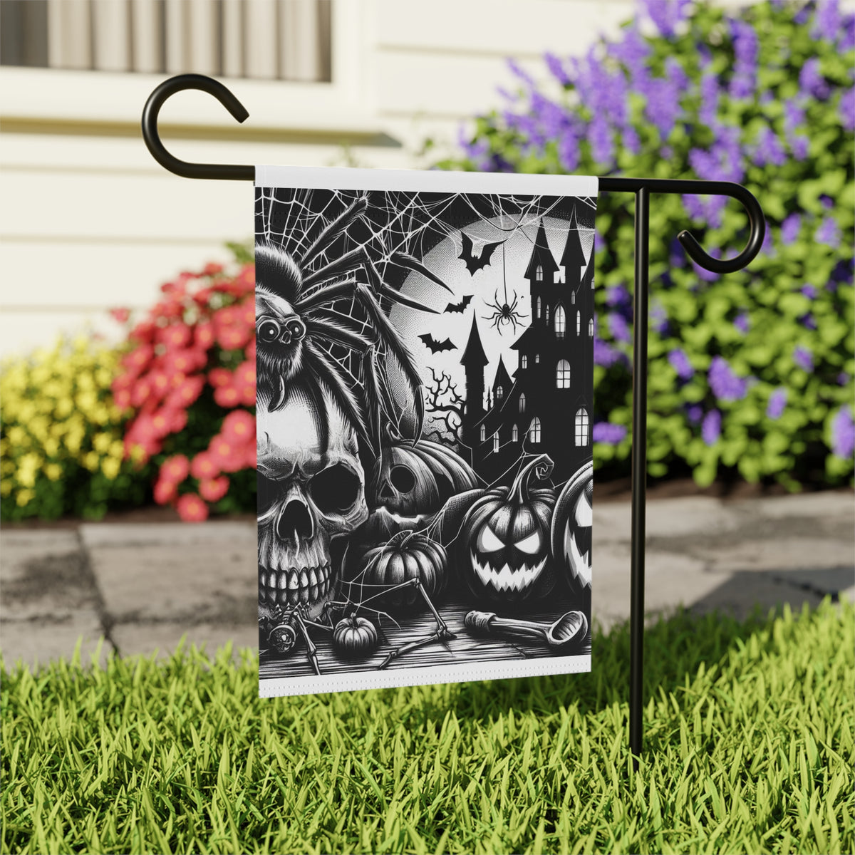 Halloween Garden Banner: Elevate Your Outdoor Space with Spooky Charm