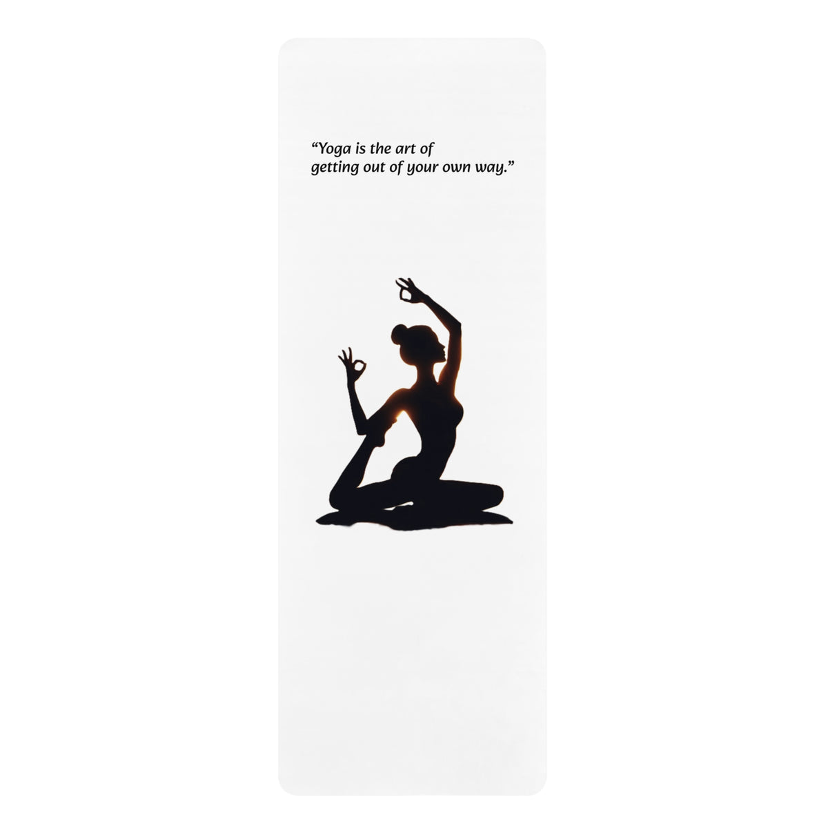 "Strike a Pose" Rubber Yoga Mat - OLM Store