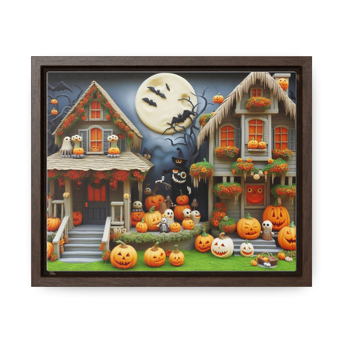 Enchanting Canvas Art for Halloween - Horizontal Gallery Wraps