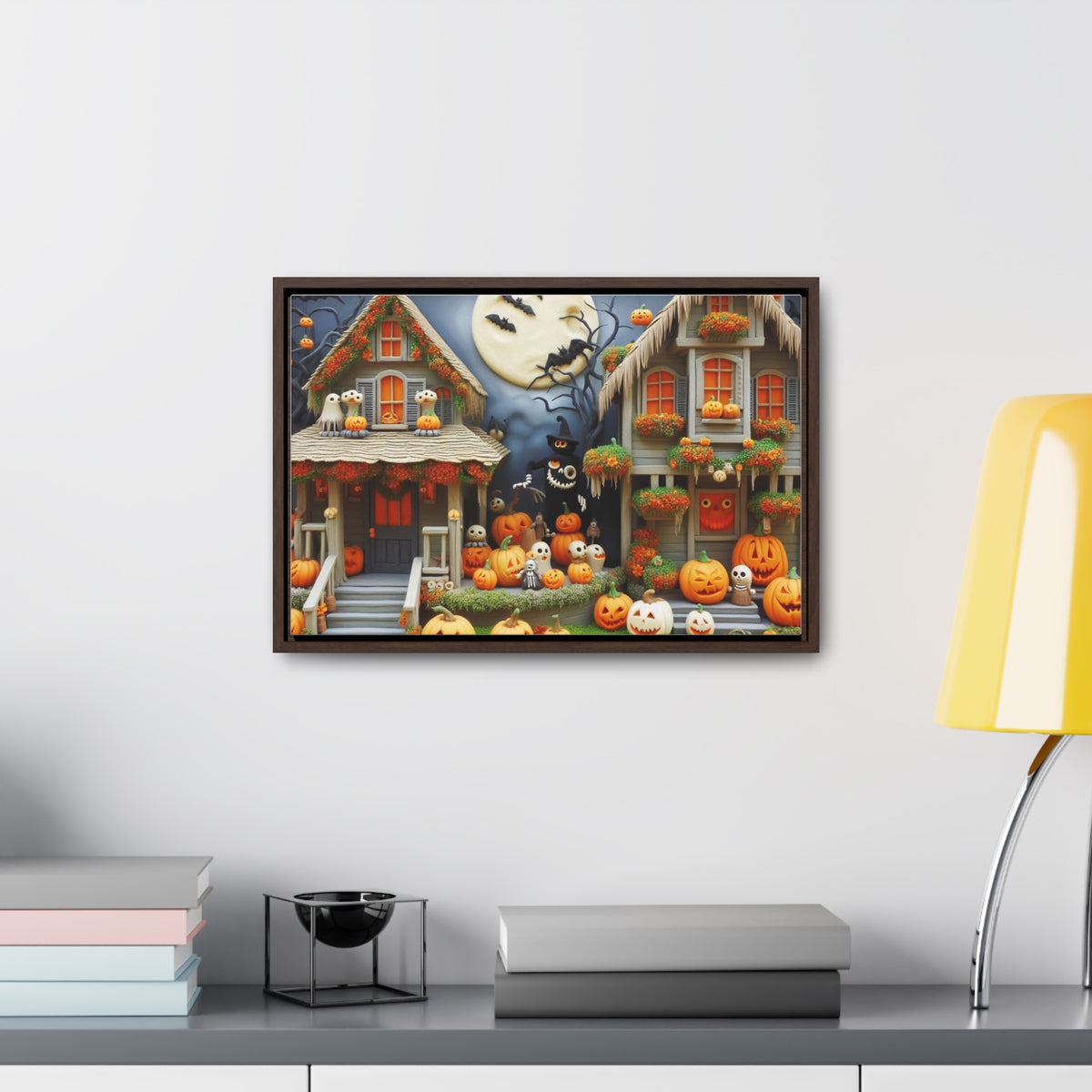 Enchanting Canvas Art for Halloween - Horizontal Gallery Wraps