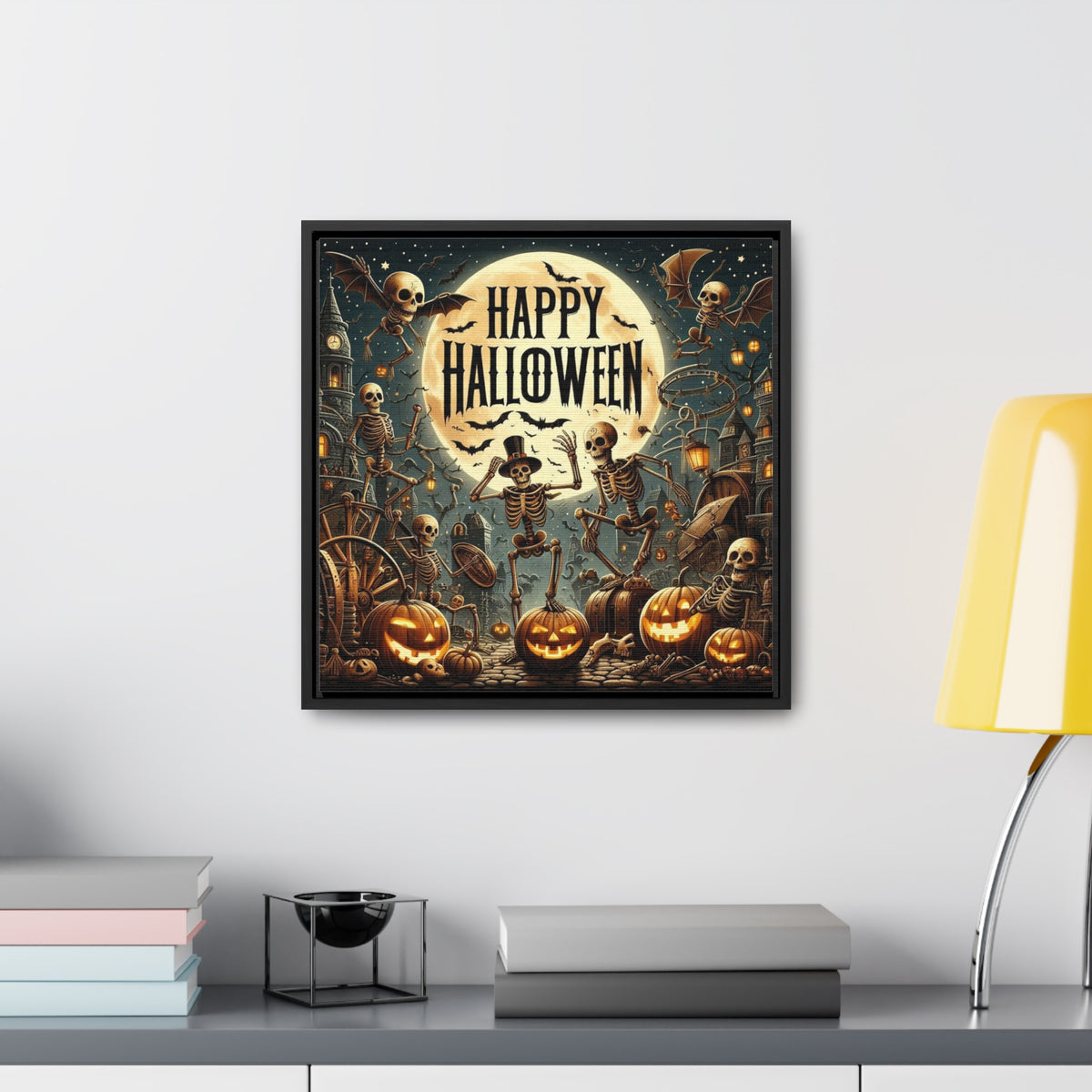 Elevate Your Décor with Square Framed Gallery Canvas Wraps