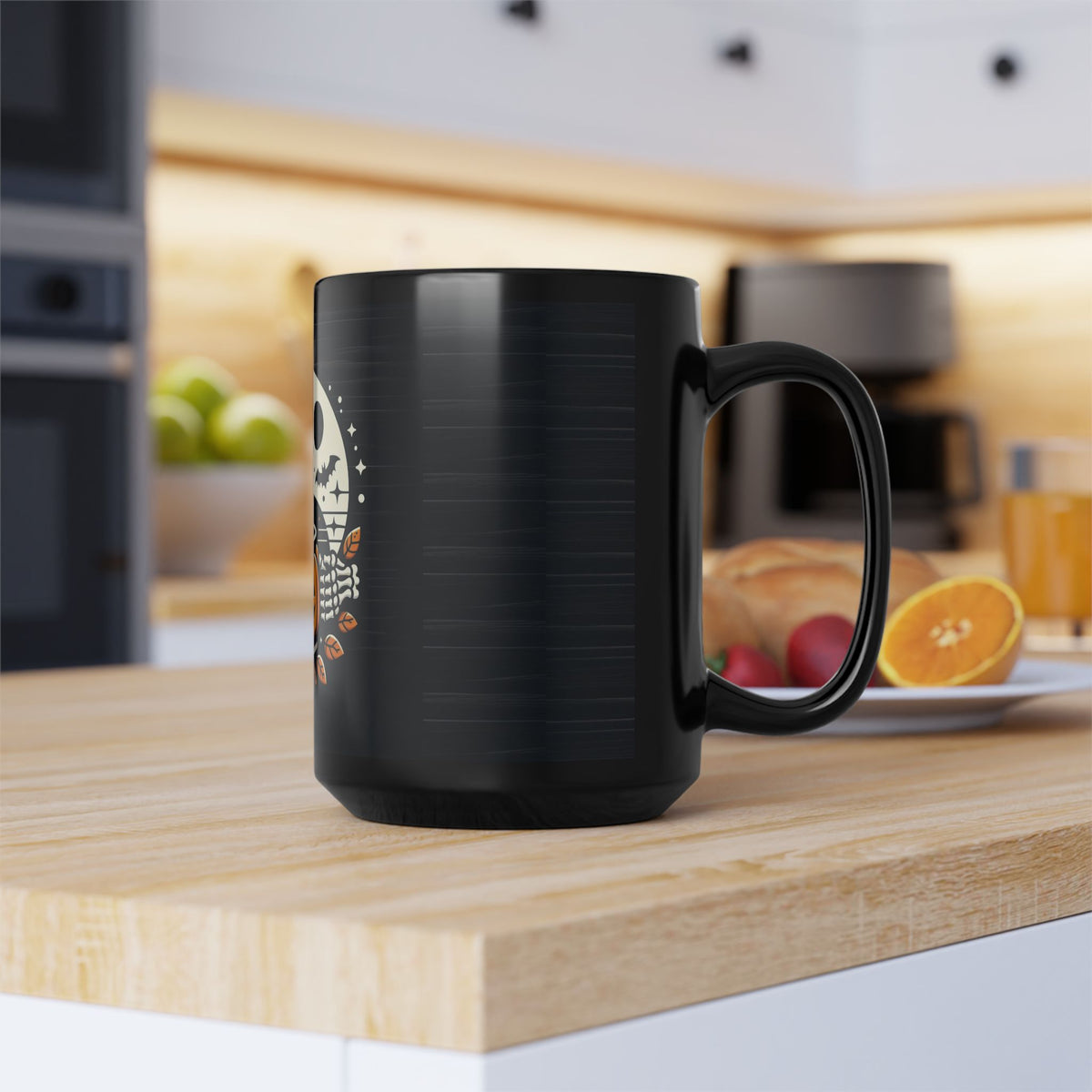 Custom Black Ceramic Mug: Warm Your Spirit with Every Sip!