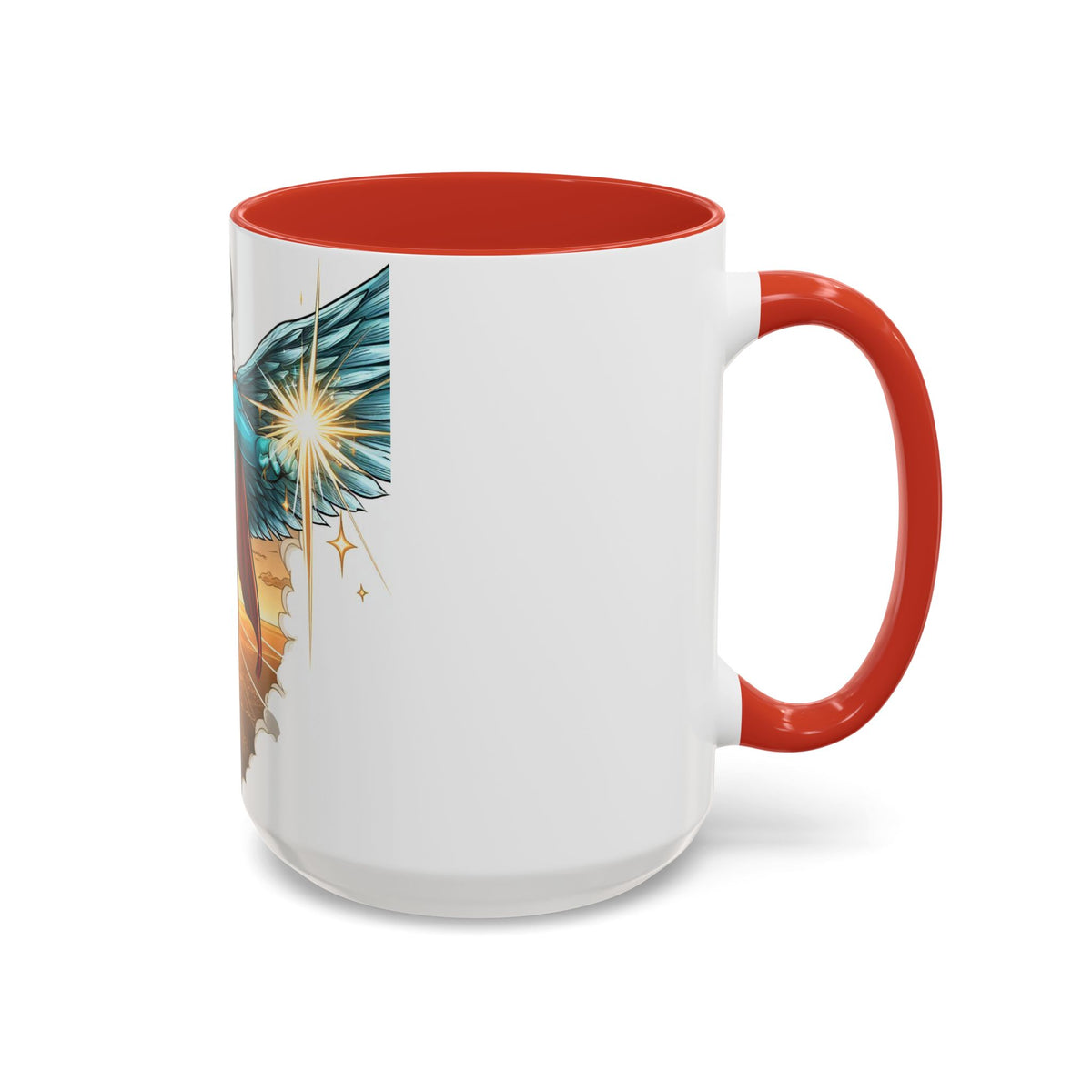 Empower Your Morning with the Aquila Diamond Superhero Mug